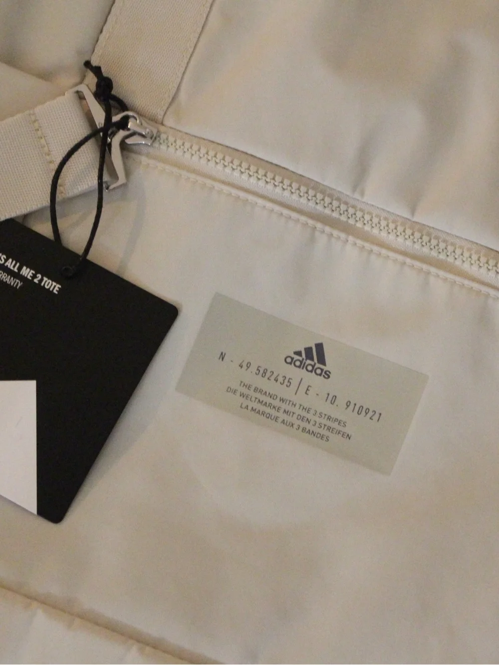 Adidas Tote Bag with Shoulder Strap - Picture 4 of 10